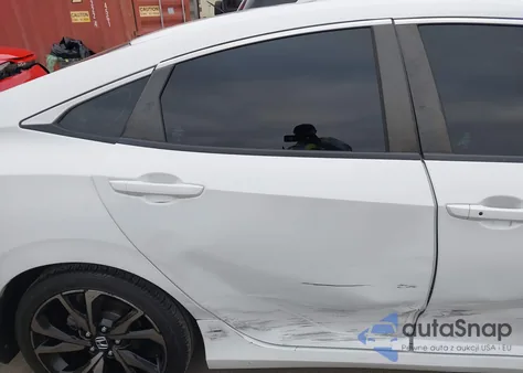 2021 Honda Civic Sport из США, поврежденный, VIN 2HGFC2F80MH511446